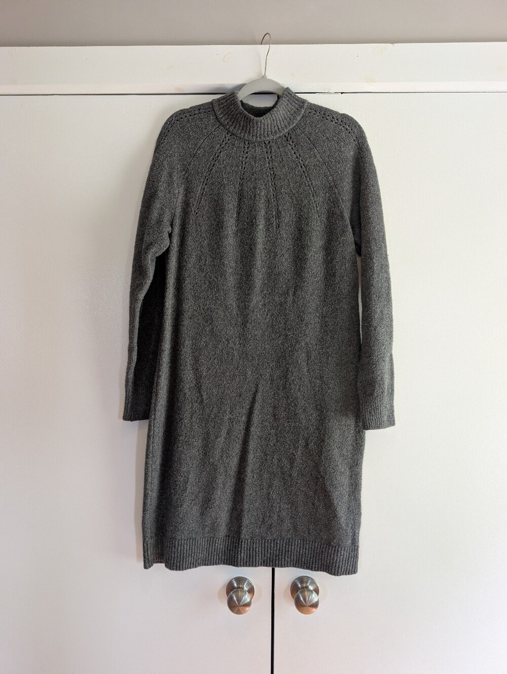 Lands End Wool Sweater Dress